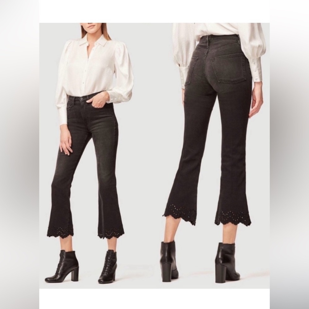 FRAME High Rise Flare Leg Jeans size 26 Black